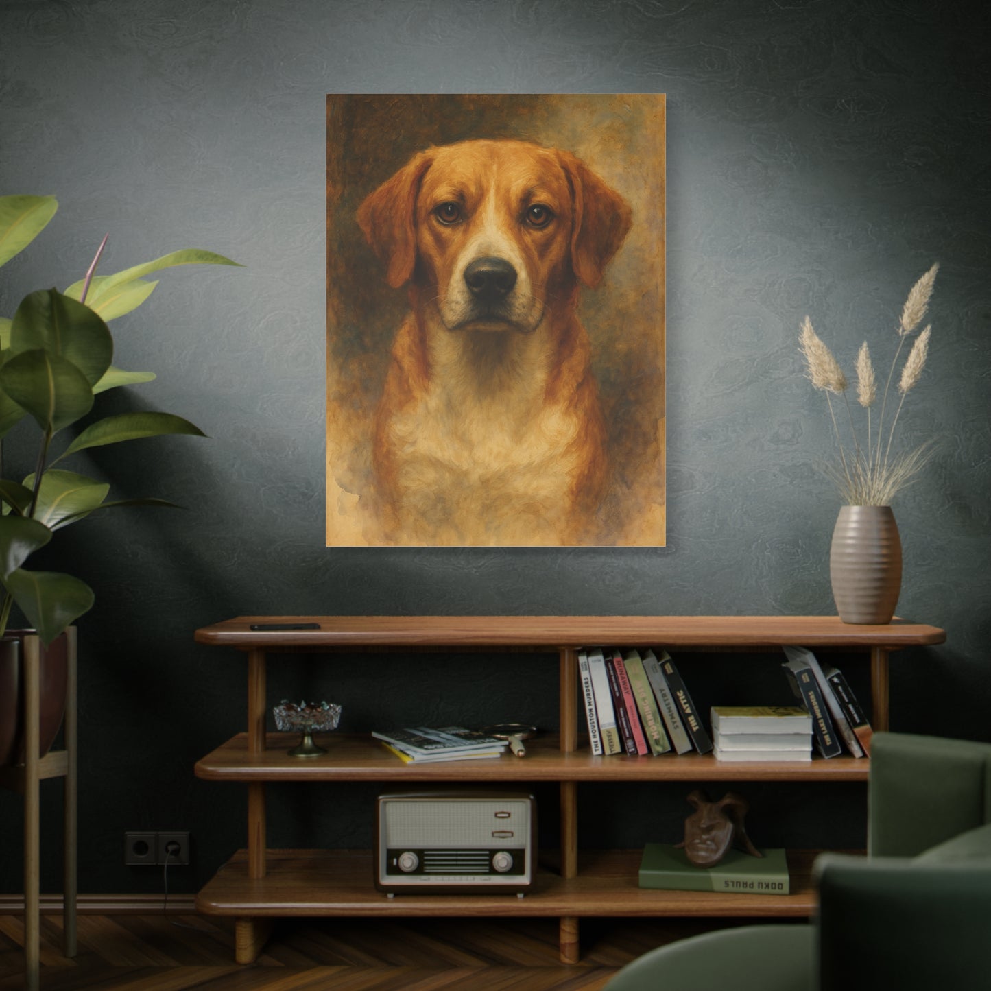 Old Master Oil Style Pet Canvas