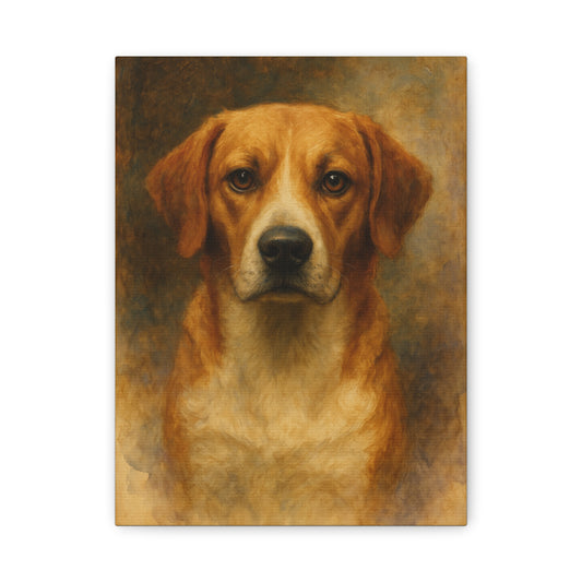 Old Master Oil Style Pet Canvas