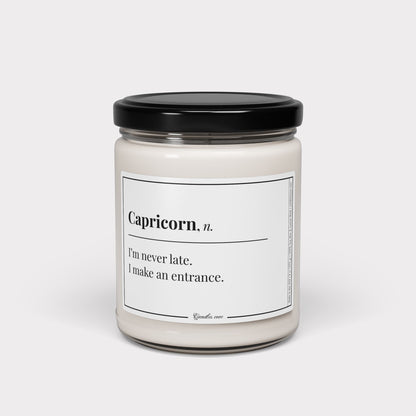 Capricorn fun candle