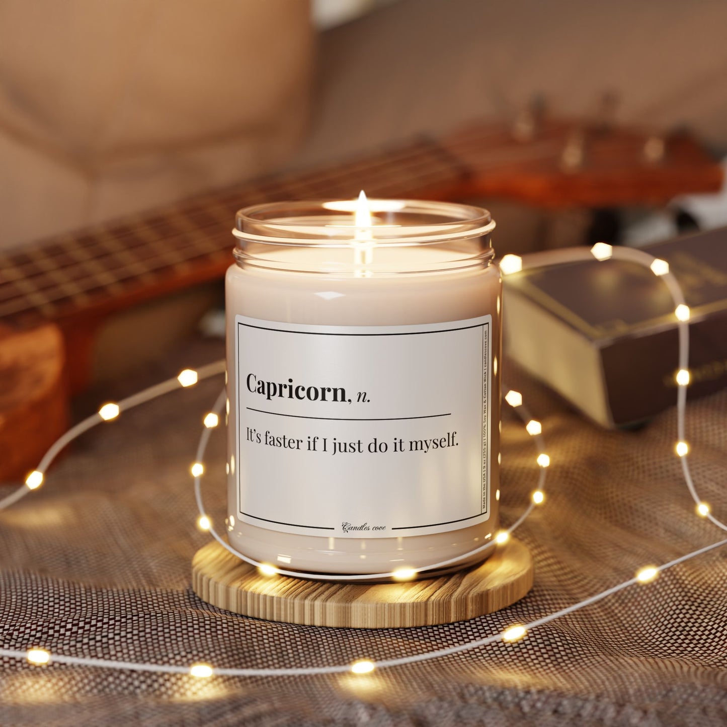Capricorn fun candle