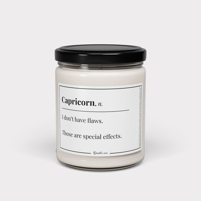 Capricorn fun candle