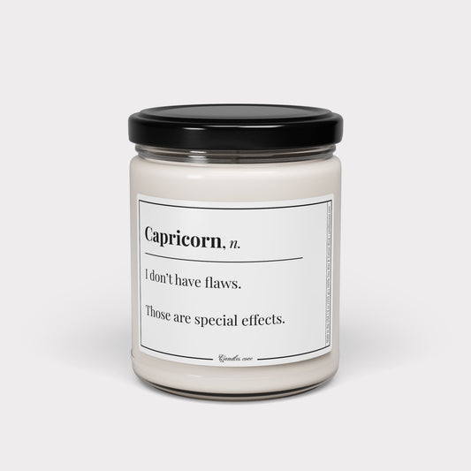 Capricorn fun candle